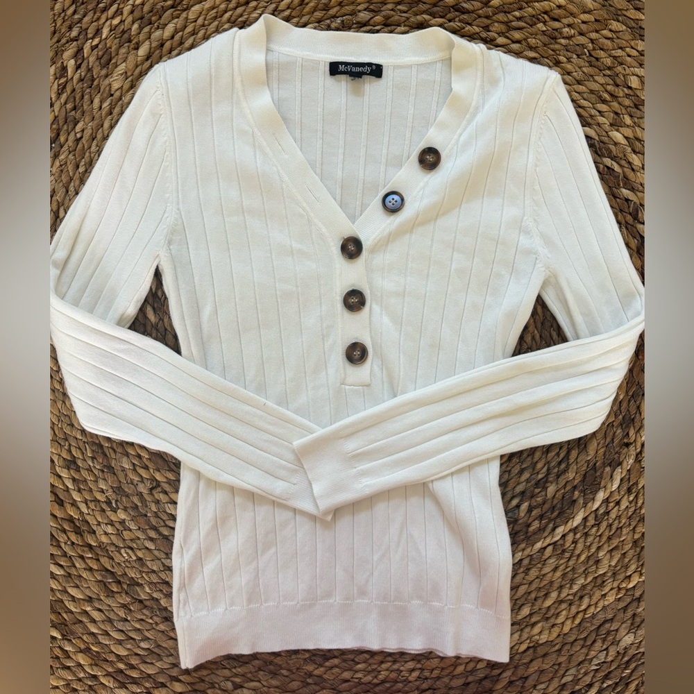 White Button Down Long Sleeve